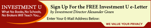 Sign up for the free Investment U e-letter